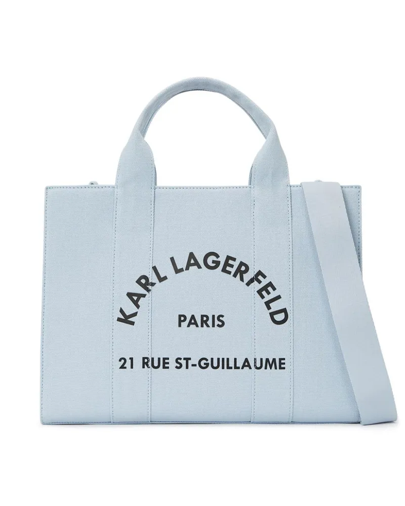 Karl Lagerfeld Mittelgroße Rue St-Guillaume Tote Bag - Blau Blau