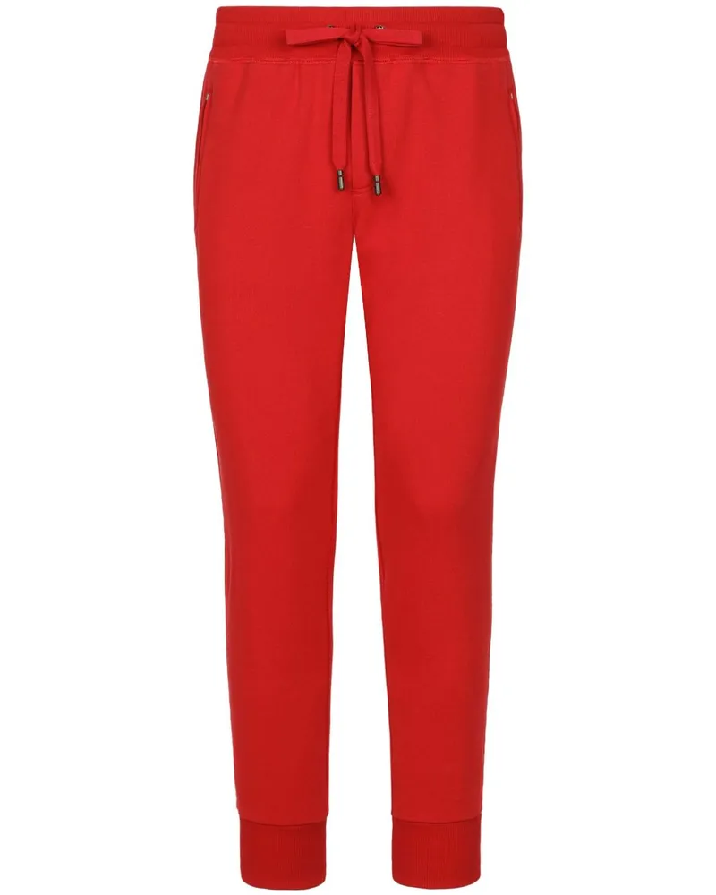 Dolce & Gabbana Jogginghose mit Kordelzug - Rot Rot