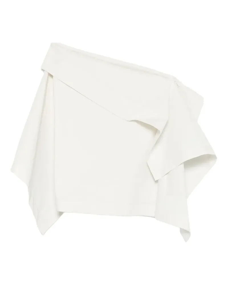 Issey Miyake Le Bandeau Oberteil - Weiß Weiß