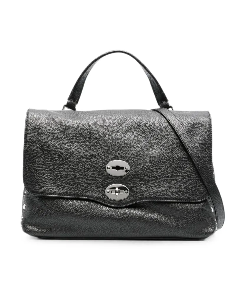 Zanellato Postina Handtasche - Schwarz Schwarz