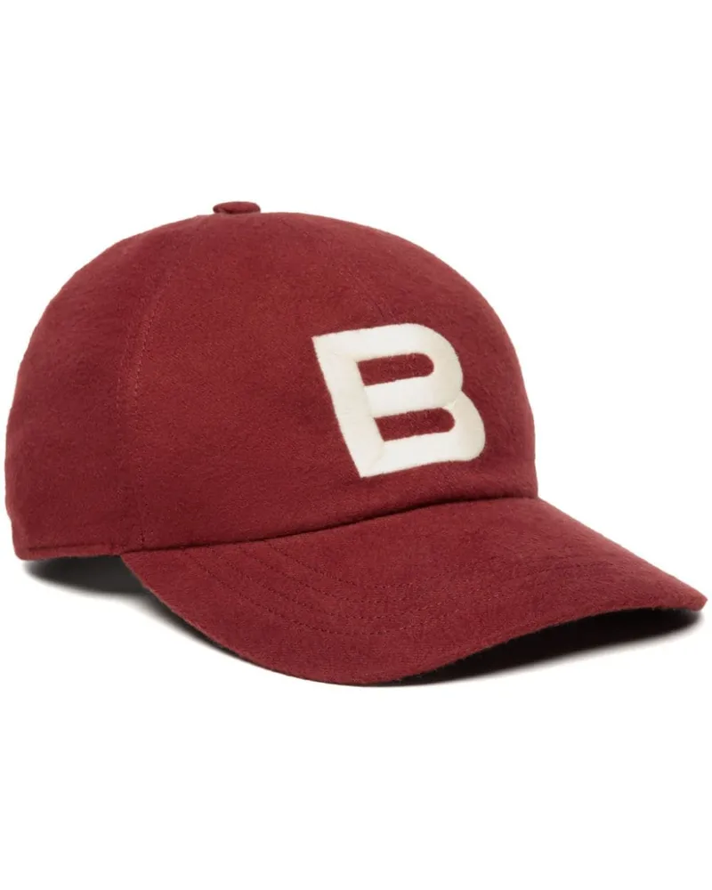 Bally Baseballkappe mit Logo-Stickerei - Rot Rot