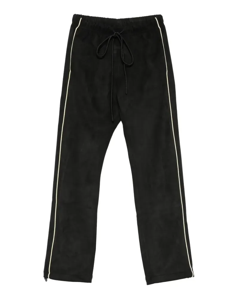 Fear of God Essentials side-stripe track pants - Schwarz Schwarz