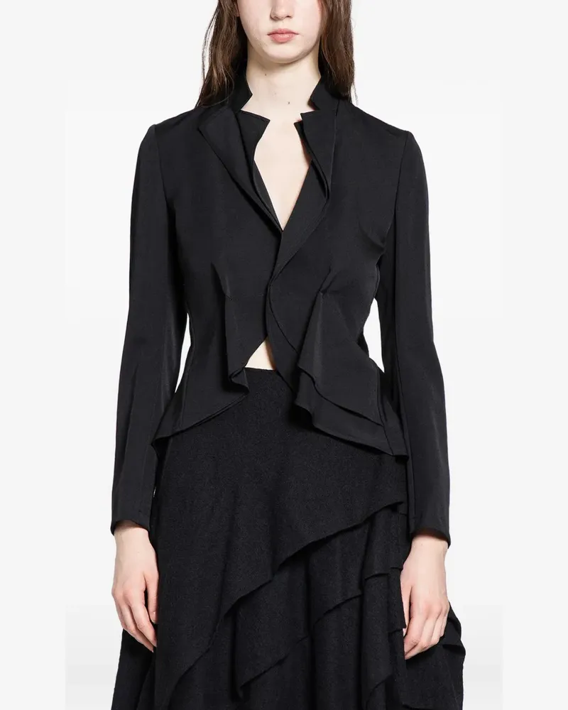 Yohji Yamamoto short jacket - Schwarz Schwarz