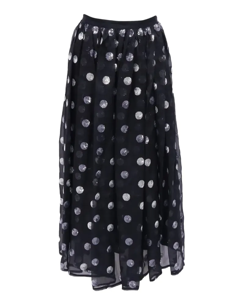 Erdem polka-dot skirt - Schwarz Schwarz