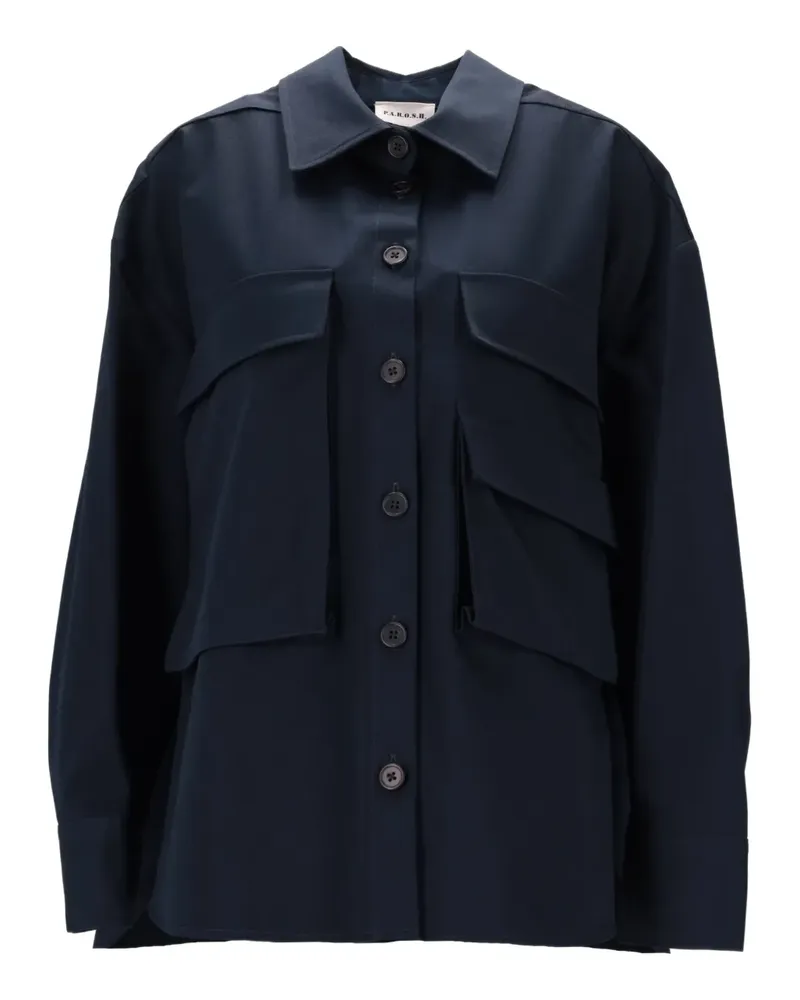 P.A.R.O.S.H. P.A.R.O H. button-down shirt - Blau Blau