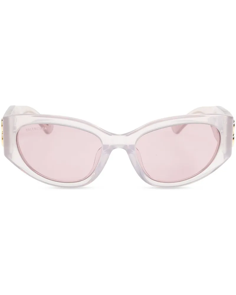 Balenciaga Bossy Sonnenbrille - Nude Nude