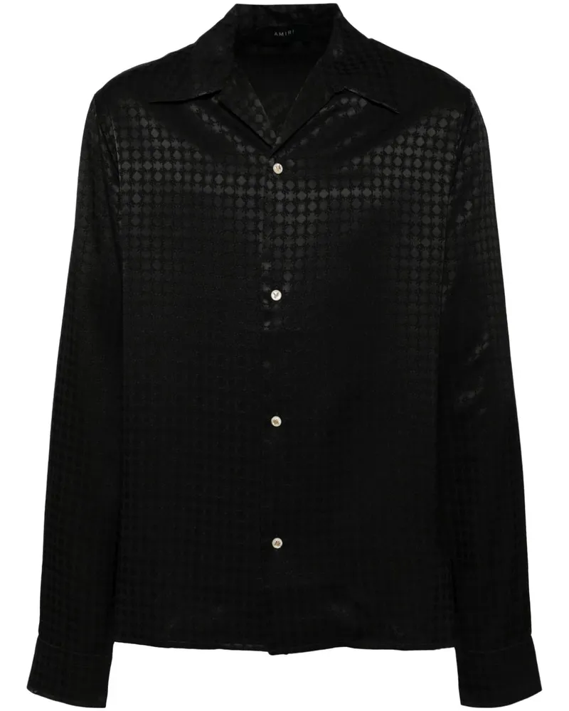 Amiri Ma Quad Hemd - Schwarz Schwarz