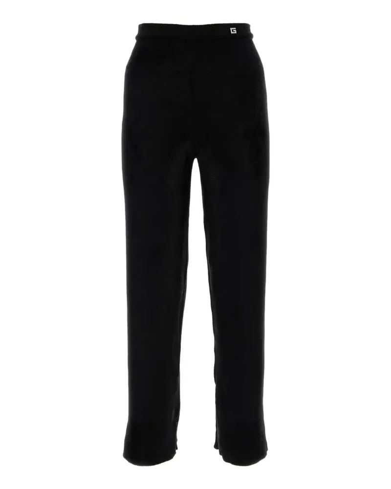 Gucci Hose mit Logo-Detail - Schwarz Schwarz