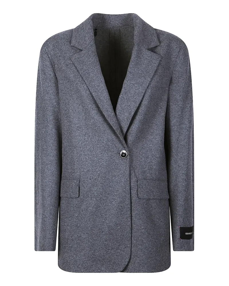 Pinko single-breasted notched-lapels jacket - Grau Grau