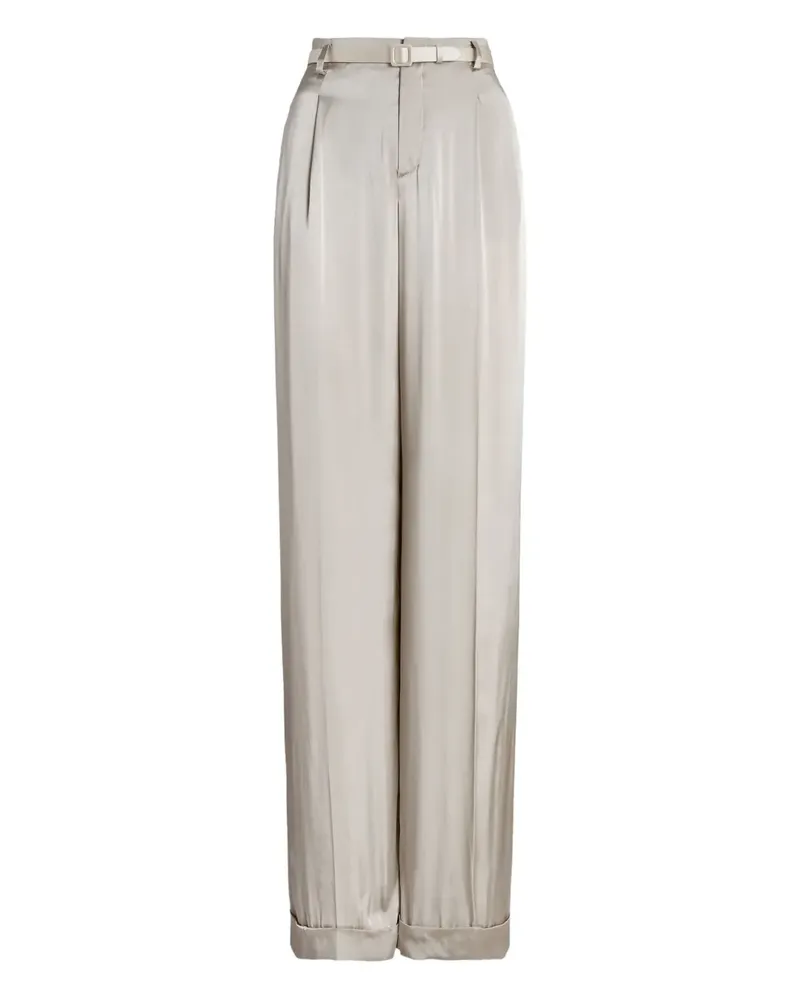 Ralph Lauren belted trousers - Nude Nude