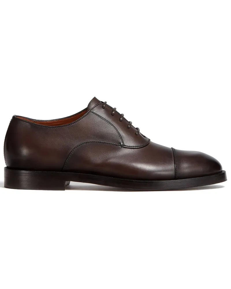 Ermenegildo Zegna Torino Oxford-Schuhe Braun