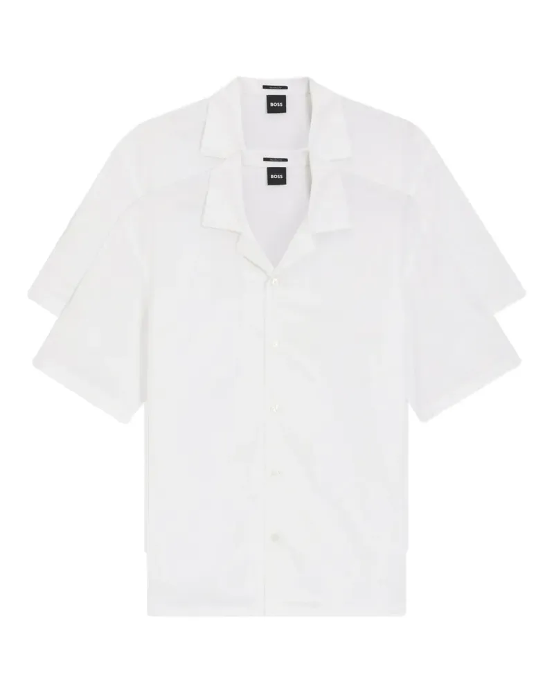 HUGO BOSS short-sleeve shirt - Weiß Weiß