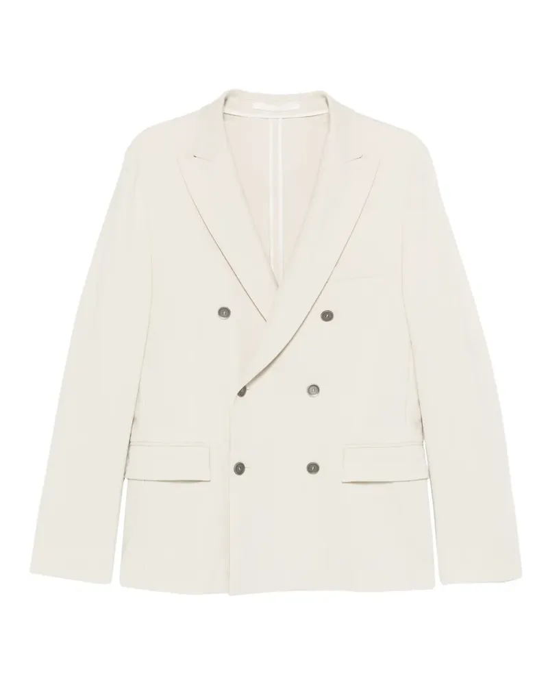 Paolo Pecora Milano double-breasted blazer - Weiß Weiß