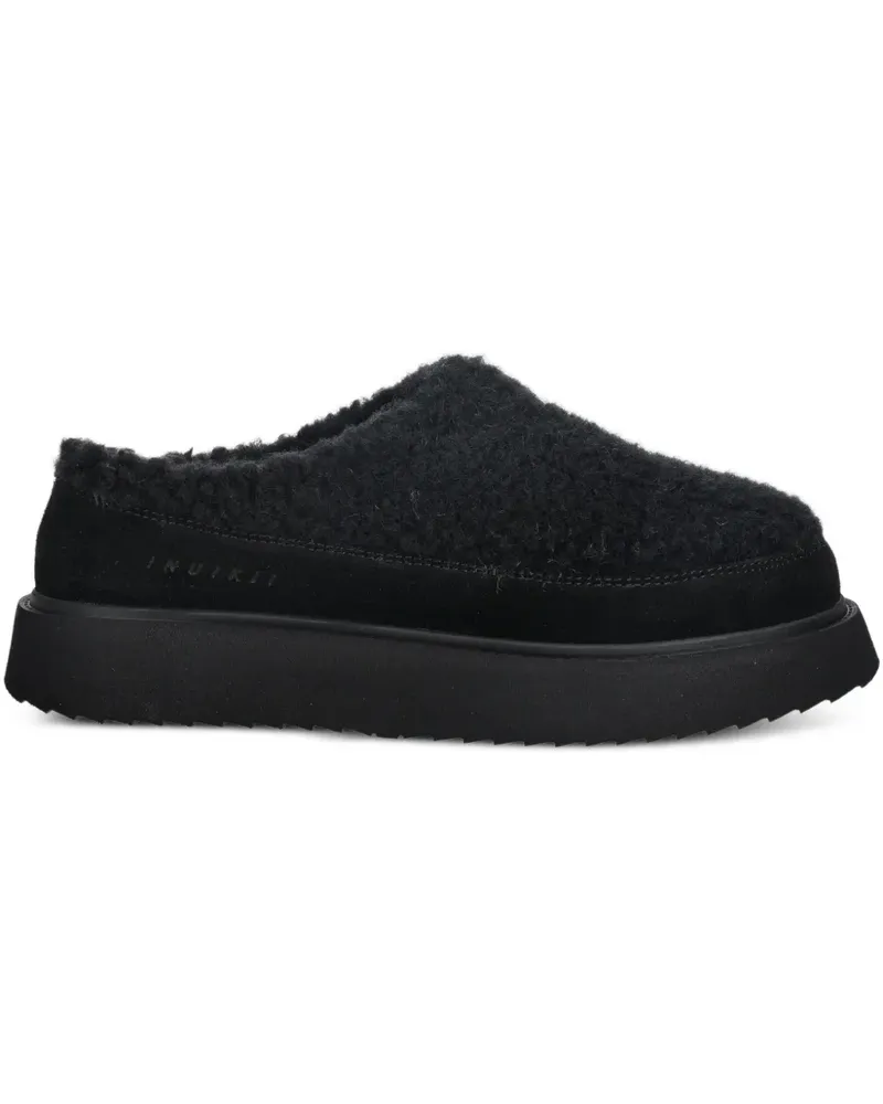 INUIKII Curly Micro slippers - Schwarz Schwarz