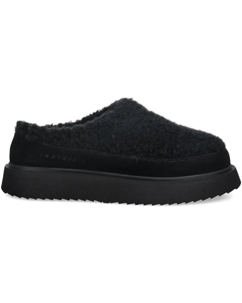 INUIKII Curly Micro slippers - Schwarz Schwarz