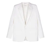 Einreihiger Smoking - Weiß