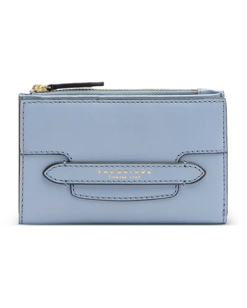 The Bridge Lucrezia leather wallet - Blau Blau
