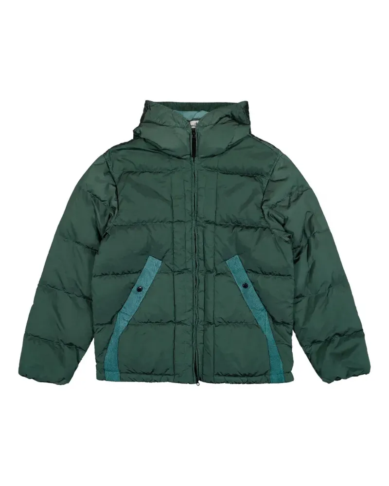 Stone Island 4100019 nylon metal in econyl® jacket - Grün Grün