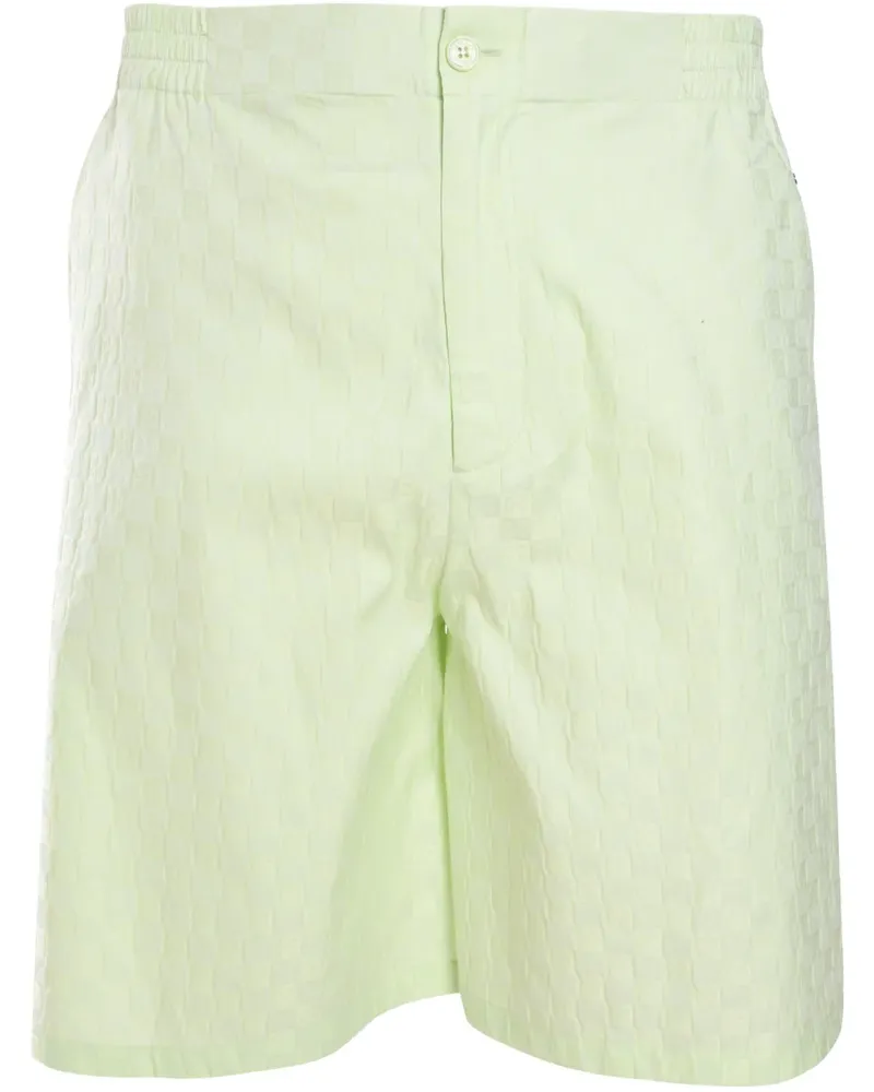 OFF-WHITE Damier Shorts - Grün Grün
