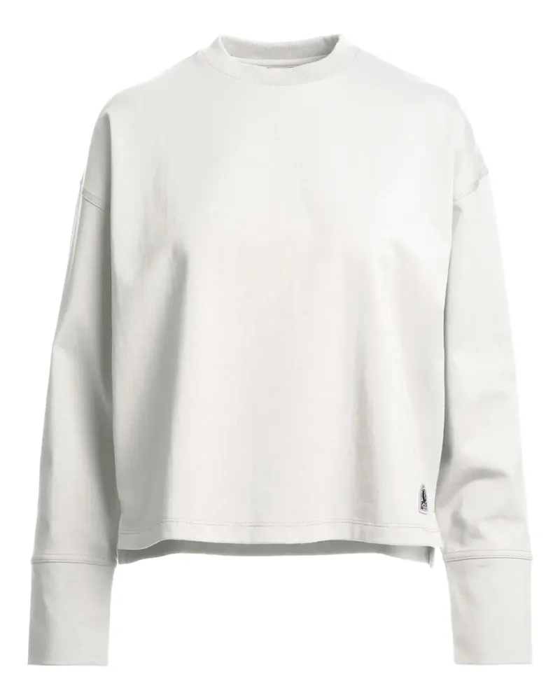 Parajumpers Sweatshirt mit Logo-Patch - Weiß Weiß