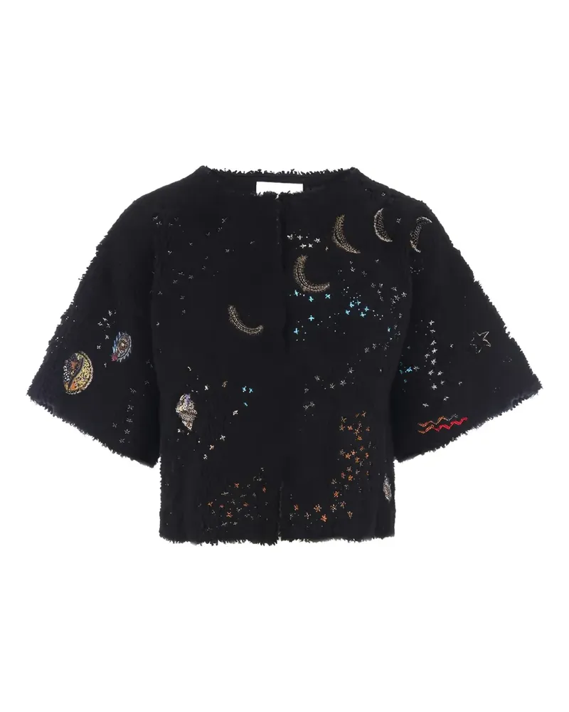 Valentino Garavani Besticktes Hemd - Schwarz Schwarz