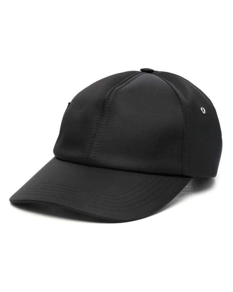 Jacquemus La Casquette Ovalie Baseballkappe Schwarz