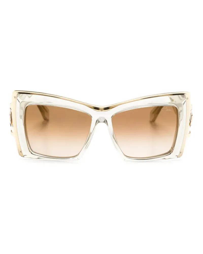 CAZAL Sonnenbrille mit eckigem Gestell - Nude Nude