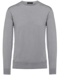 Prada Pullover mit rundem Ausschnitt Grau