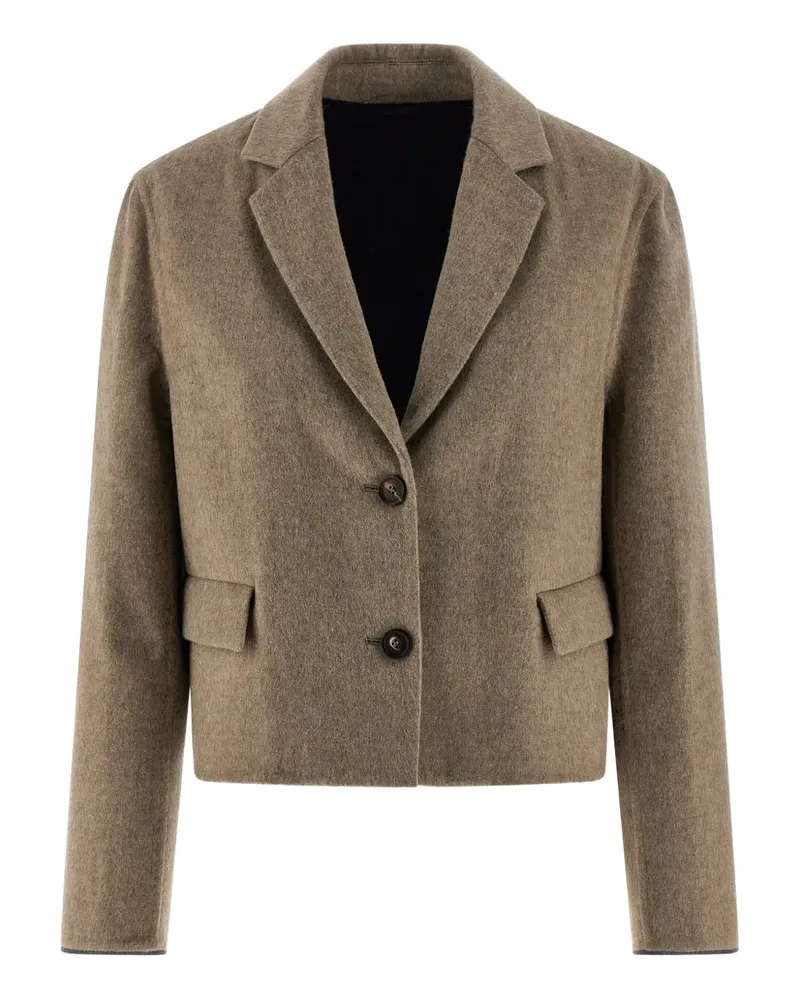 Brunello Cucinelli Einreihiges Sakko - Braun Braun