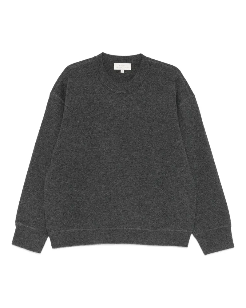 Studio Nicholson Sweatshirt mit Rundhalsausschnitt - Grau Grau