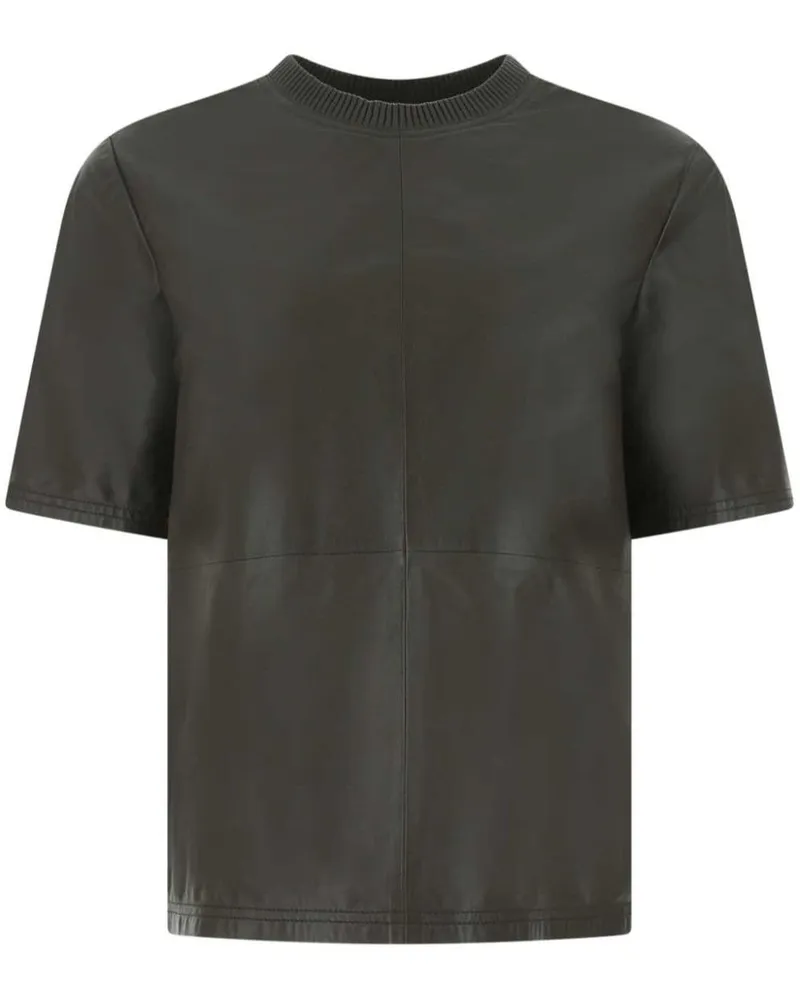 Amiri T-Shirt aus Leder - Braun Braun