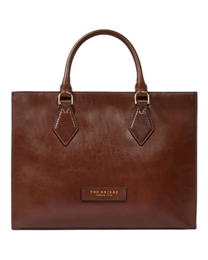 The Bridge Handtasche aus Leder - Braun Braun