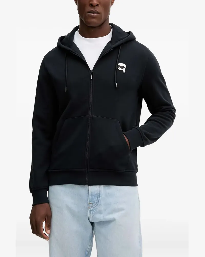 Karl Lagerfeld Kapuzenjacke mit Reißverschluss - Blau Blau