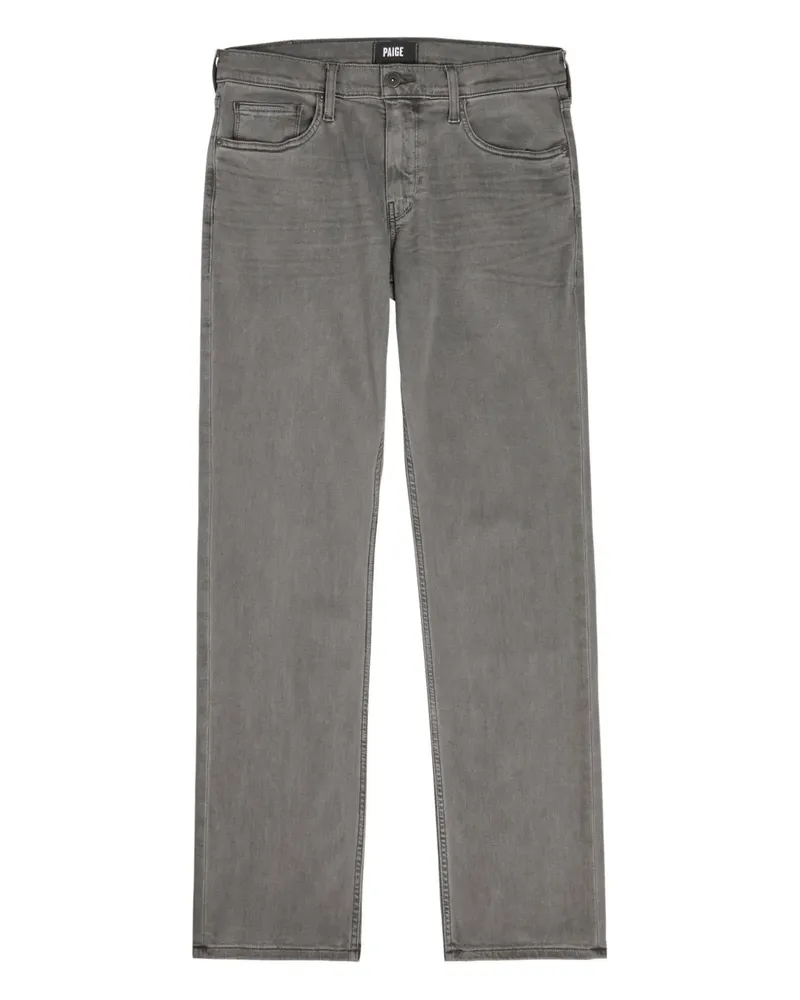 Paige Normandie Straight-Leg-Jeans - Grau Grau