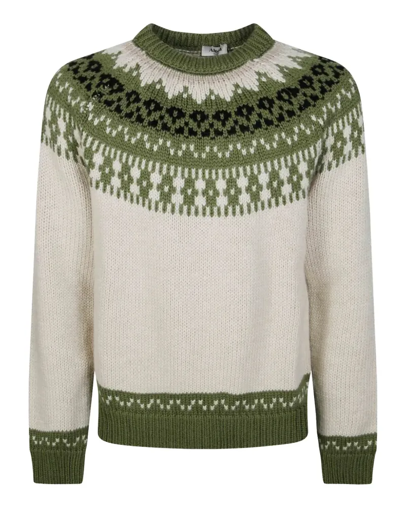Altea crew-neck long-sleeve sweater - Nude Nude