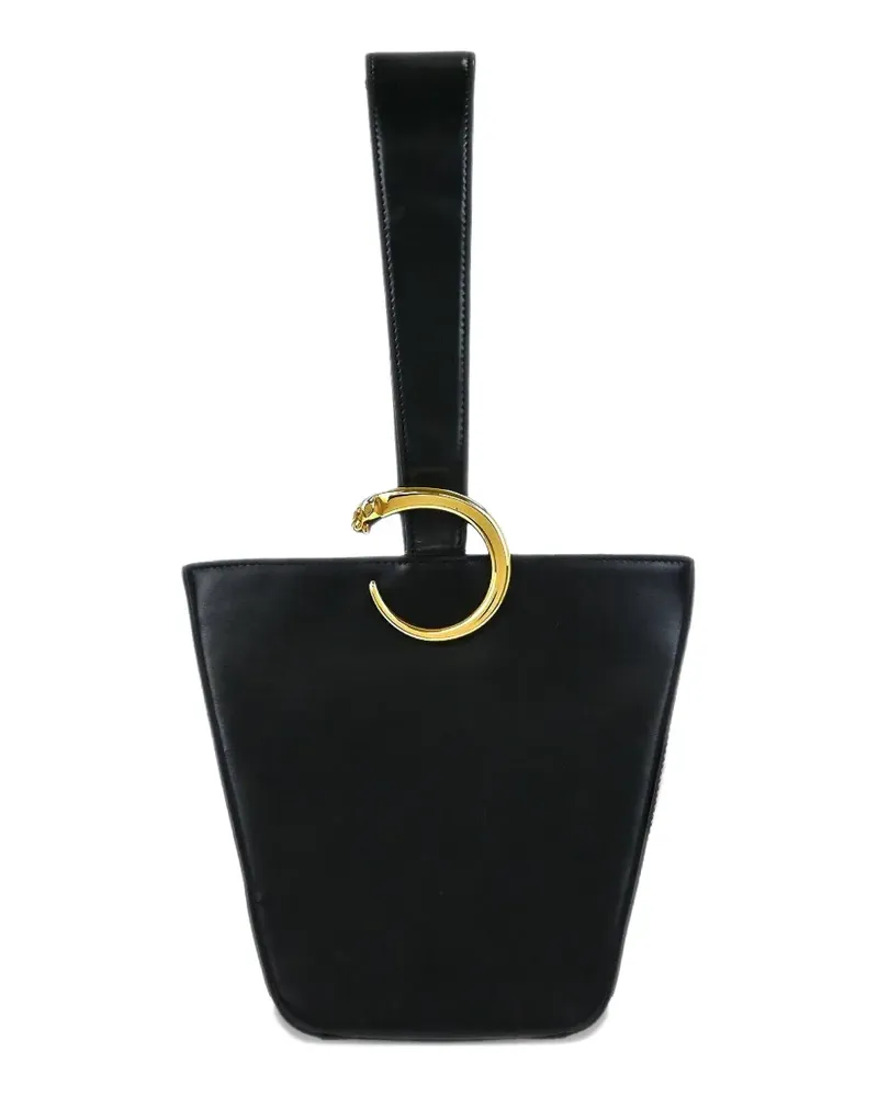 Cartier 1990-2000s Panthère Handtasche - Schwarz Schwarz