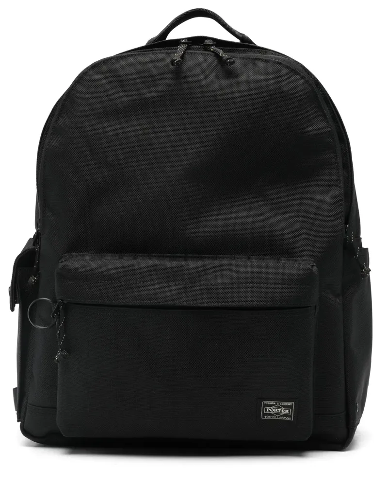 PORTER-YOSHIDA & CO multiple-pockets backpack - Schwarz Schwarz