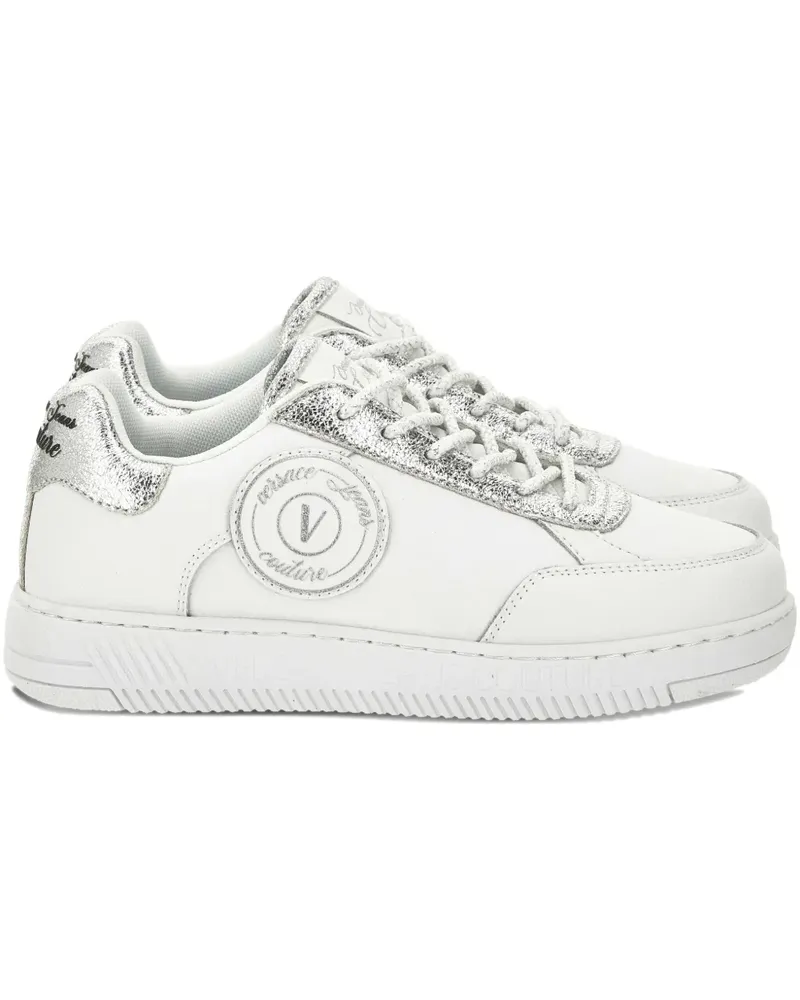 Versace Jeans Sneakers mit Logo-Detail - Weiß Weiß