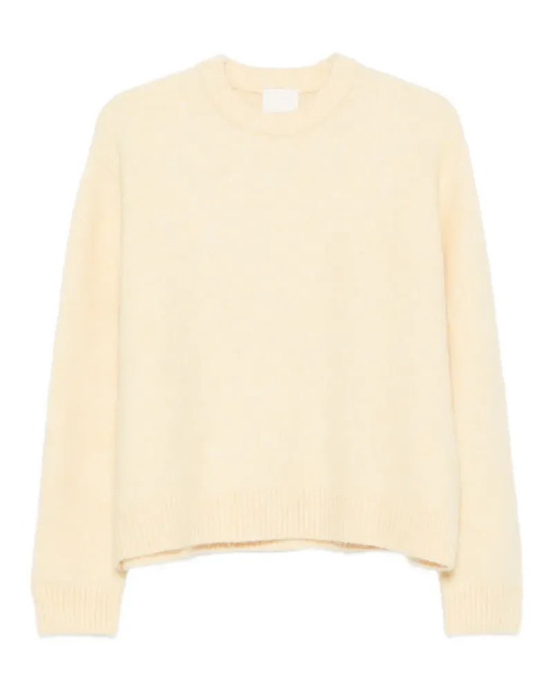 A.P.C. Pullover mit Rundhalsausschnitt - Gelb Gelb