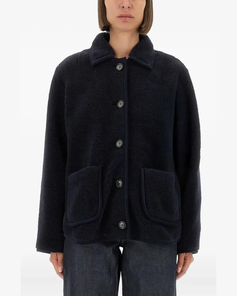 A.P.C. buttoned pocket jacket - Blau Blau