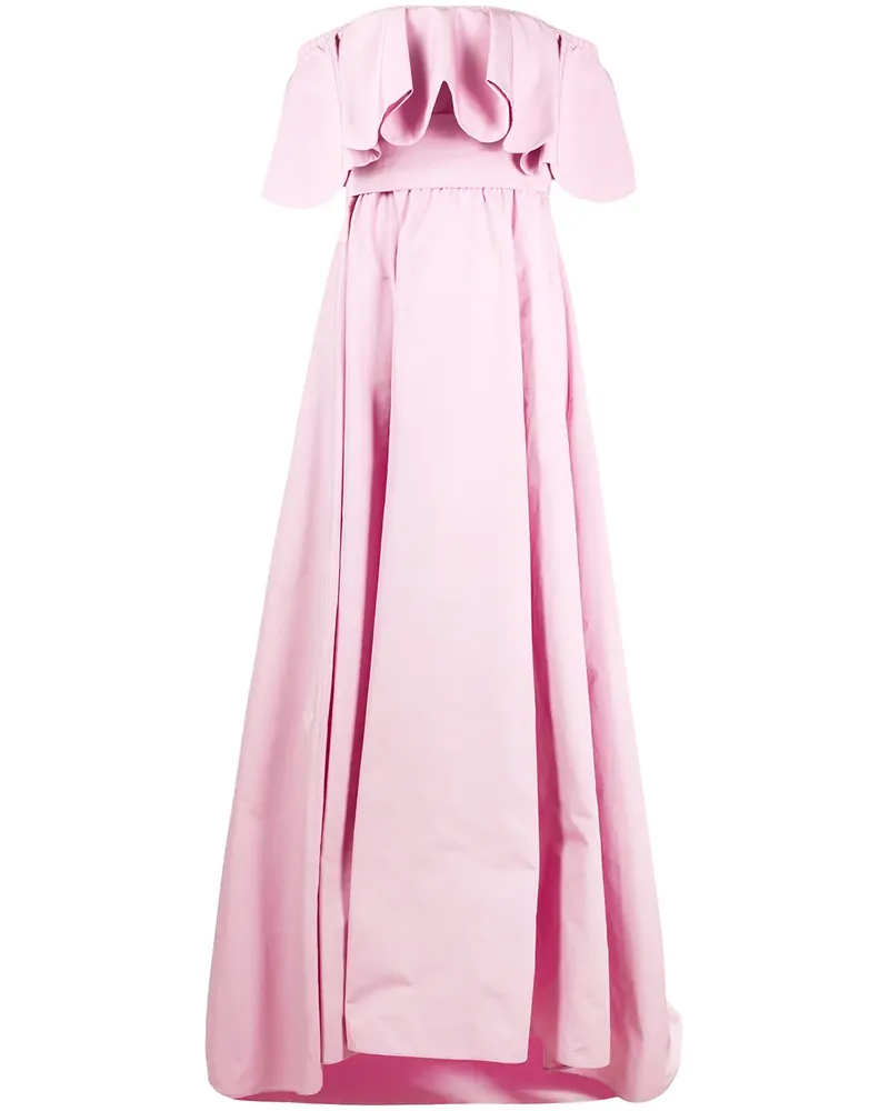 Valentino Garavani Schulterfreie Abendrobe - Rosa Rosa