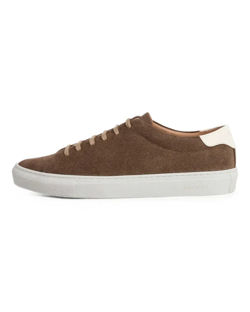 Hackett Idol Sneakers aus Wildleder - Braun Braun