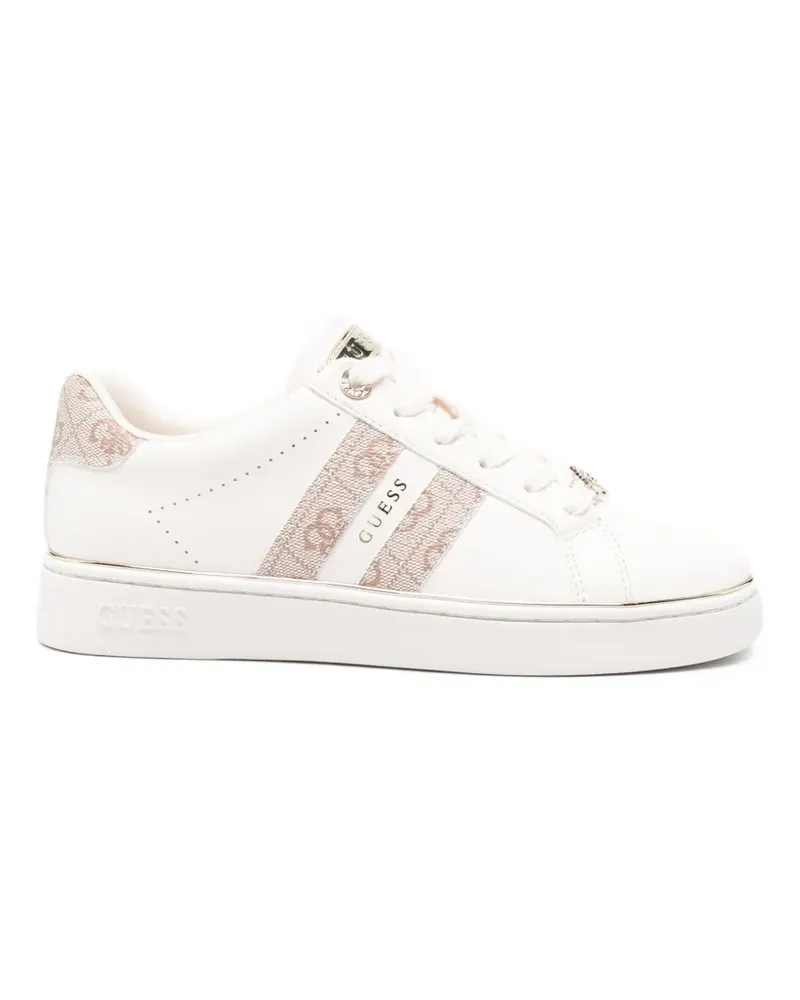 Guess Sneakers mit Logo-Print - Nude Nude