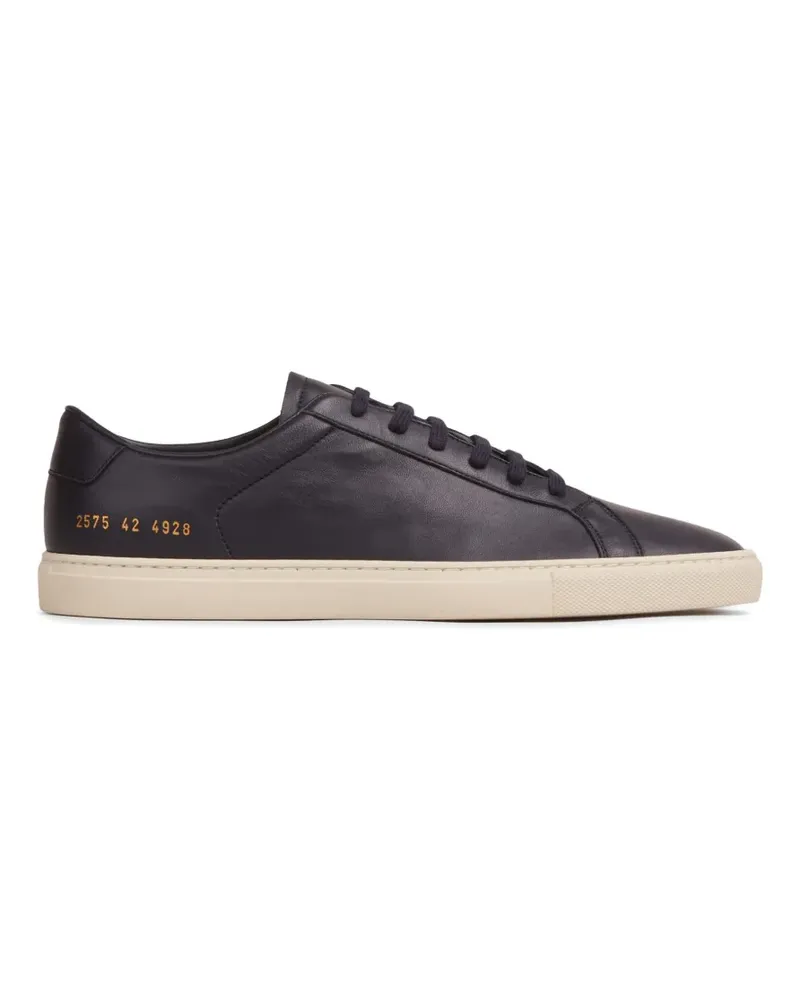 Common Projects lace-up leather sneakers - Blau Blau