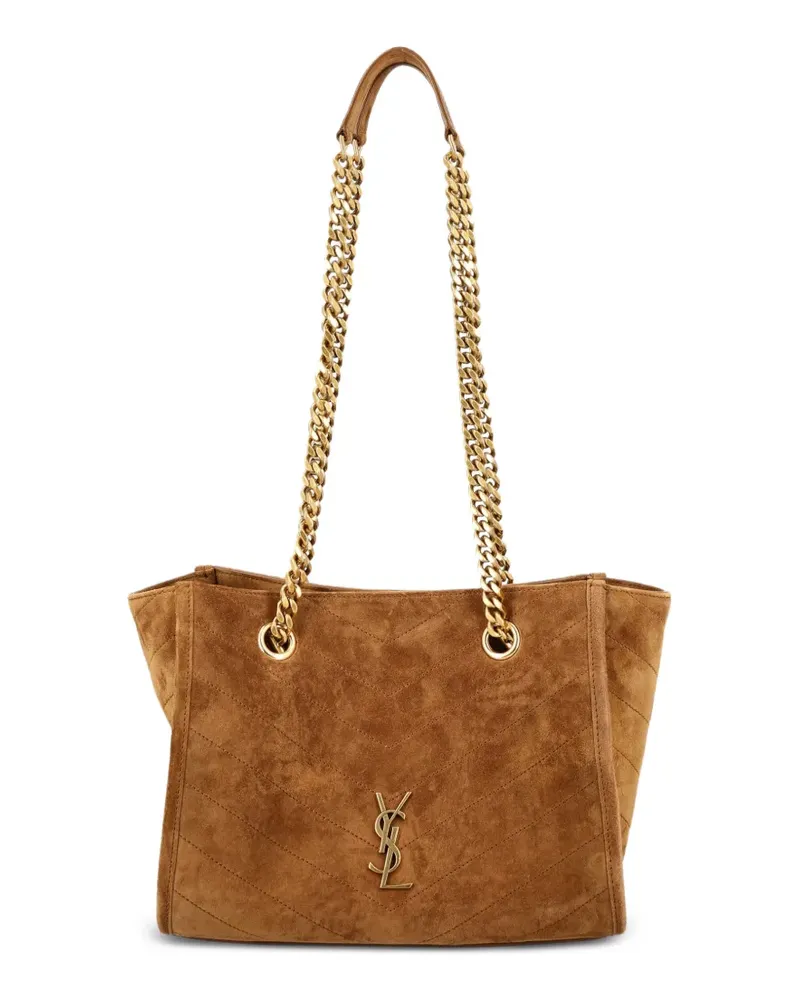 Saint Laurent Gesteppte Tote Bag - Braun Braun