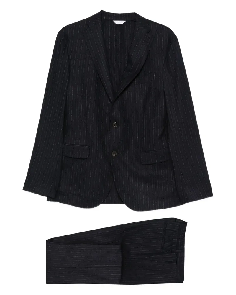 Boglioli pinstripe-pattern suit - Blau Blau