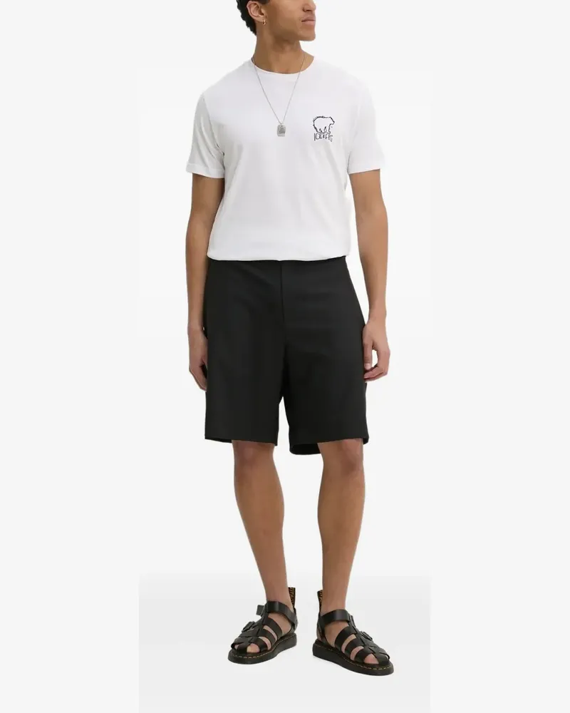 Iceberg T-Shirt mit Bären-Print - Weiß Weiß