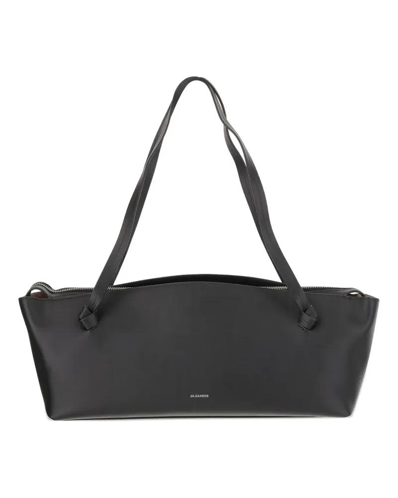 Jil Sander Big Joanna Schultertasche - Schwarz Schwarz