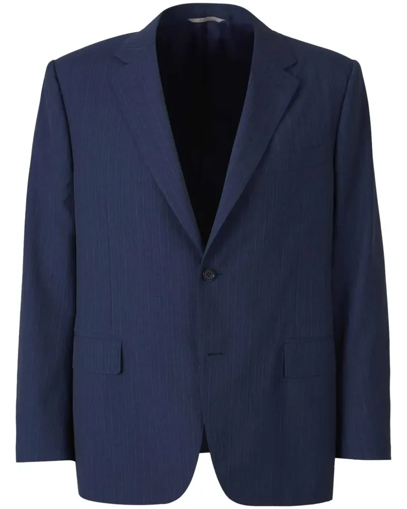 Canali Sakko mit Nadelstreifen - Blau Blau