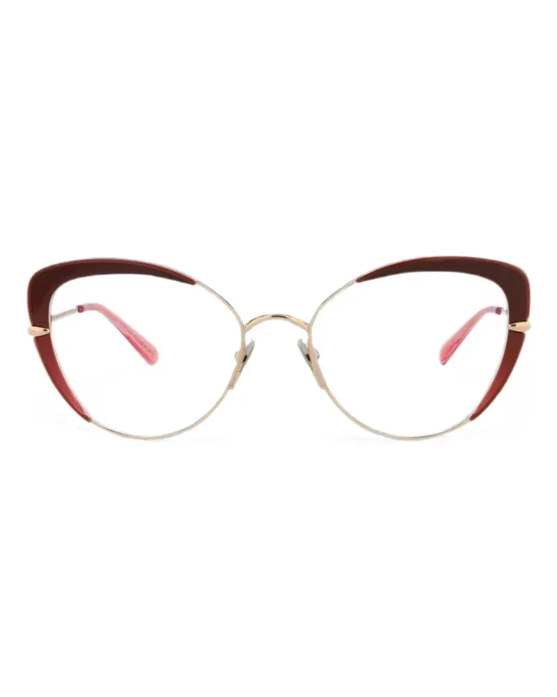 Pomellato Brille mit Cat-Eye-Gestell - Rot Rot